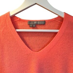 360 Cashmere Orange sweater | SZ small